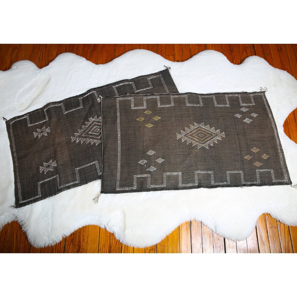 Handmade Moroccan Cactus Silk Sabra Pillow Covers (2)